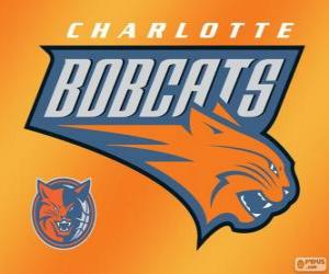 yapboz Charlotte Bobcats NBA takımı için Logo. Güneydoğu Grubu, Doğu Konferansı